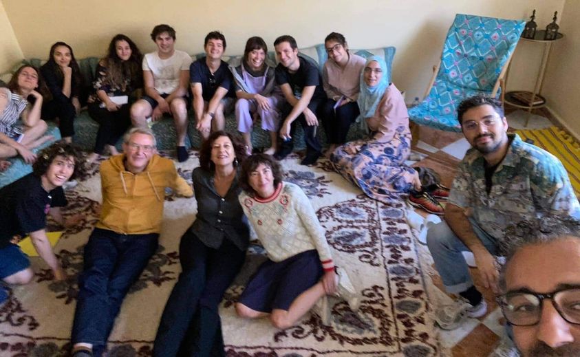 Les participants à la résidence d’écriture initiée par la compagnie El Ajouad et l’ENSATT de Lyon et soutenue par’l’Instiut français d’Algerie et l’institut français de Tlemcen sont arrivés !