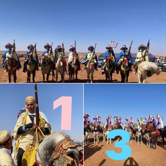 نتائج نهائي كأس الجمهورية للفروسية التقليدية التي جرت اليوم بولاية البيض اللعب الجماعي…..