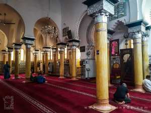 Intérieurs Mosquée El A’adham de Sidi Bel Abbes, une merveille architecturale