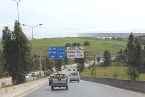 RN12 menant de Tizi Ouzou vers Azazga et Bejaia