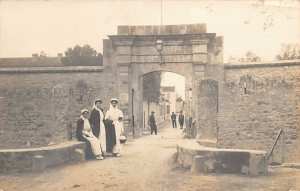 ANCIENNE PHOTO DE TLEMCEN - Entrée de l'Hôpital