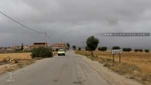 Entrée du village de Ouled Alaa (3la) Commune Amieur, Wilaya de Tlemcen