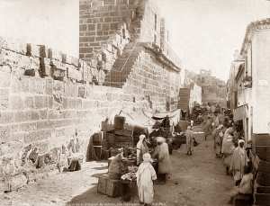 جدار المرحلة البيزنطية لمدينة تبسة