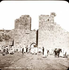 Porte de Solomon - Mur de la citadelle byzantine de Tebessa (Thevest)