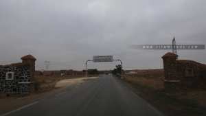 Entrée de la wilaya de Mascara par la commune de Zahana RN13