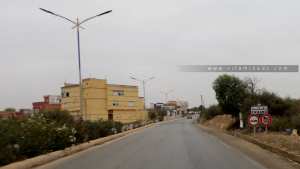 Entrée du village de Zahana (Ex sainte Lucie)