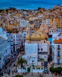 Vue sur la Casbah d'Alger