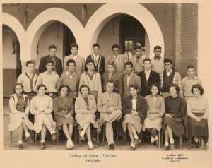 Classe 1953-1954 Collège de Slane Tlemcen