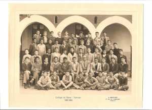 Classe de garçons 1953-1954 Collège de Slane Tlemcen