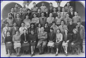 Classe mixte Collège de Slane Tlemcen