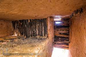 Intérieur de la Soumaa (Minaret) d'El Fehoul