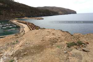 Bab El Bhar ou porte de la Mer à l'ancien port de Honaïne