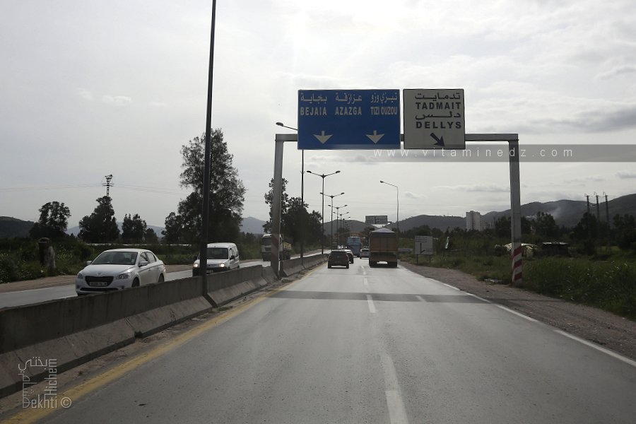 RN12 passant par Tadmait (Tizi Ouzou)