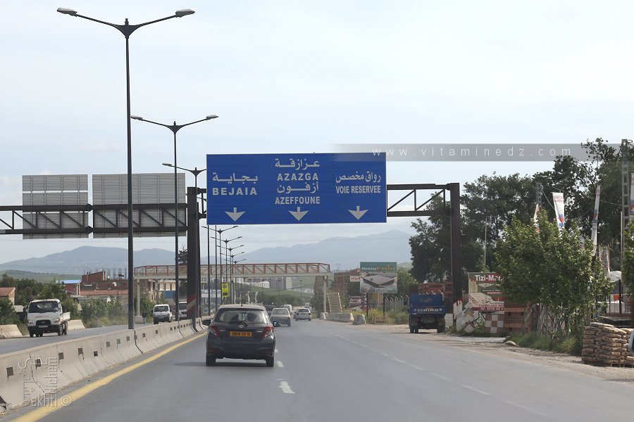 RN12 périférique de Tizi Ouzou