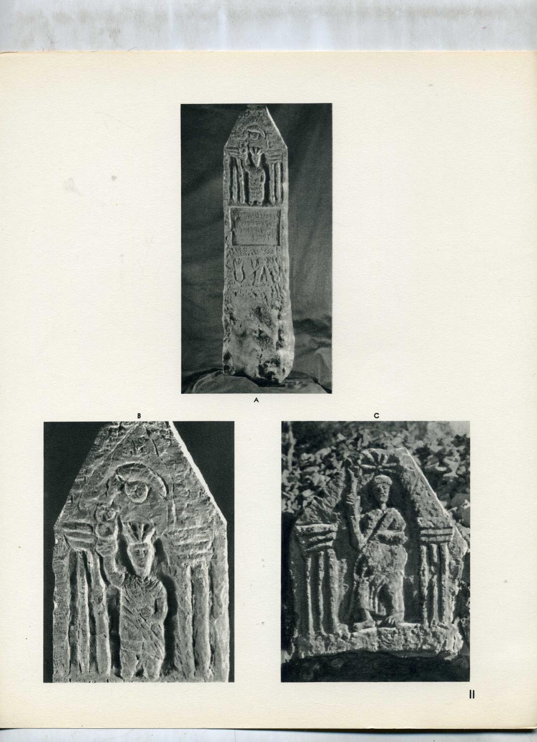 STELES DU SANCTUAIRE PUNIQUE D'EL-HOFRA A CONSTANTINE