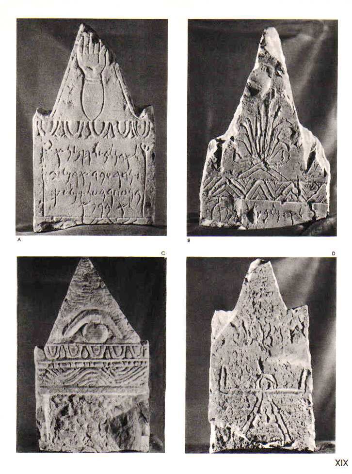 STELES PUNIQUES D'EL HOFRA (CONSTANTINE)