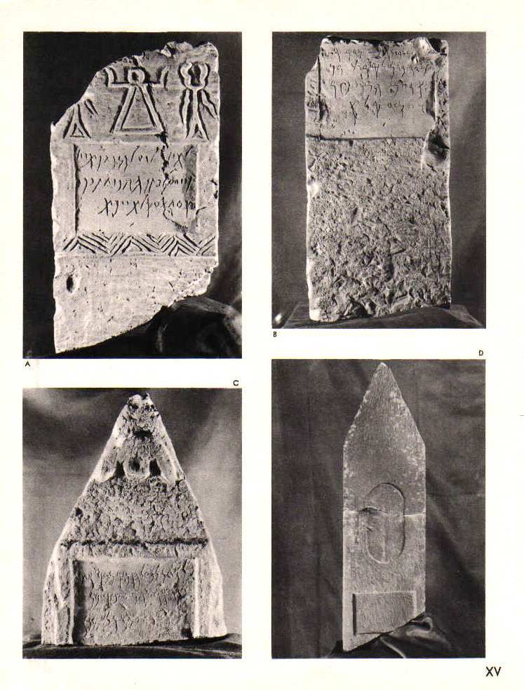 STELES PUNIQUES D'EL HOFRA (CONSTANTINE)