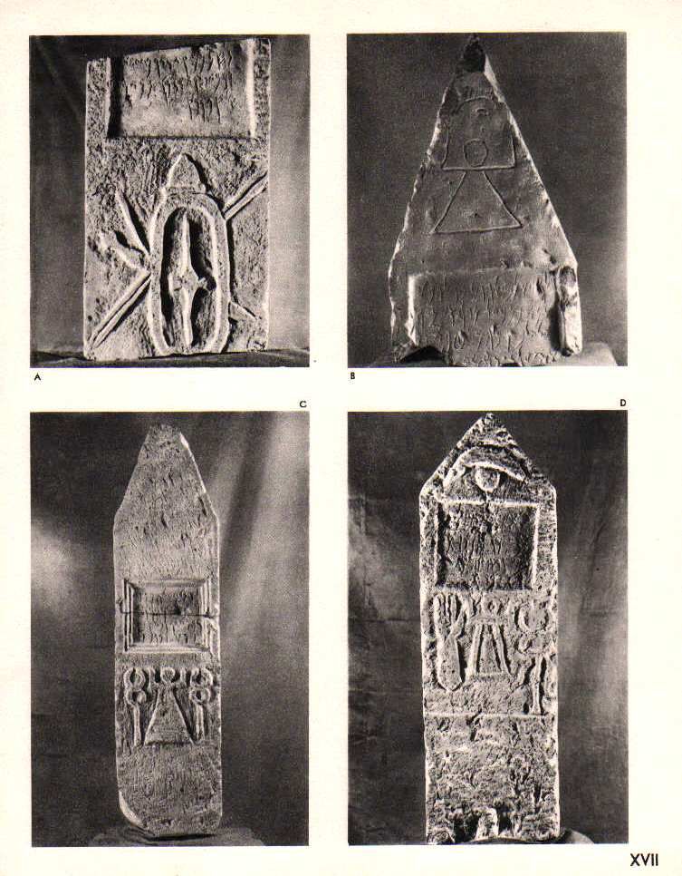 STELES PUNIQUES D'EL HOFRA (CONSTANTINE)