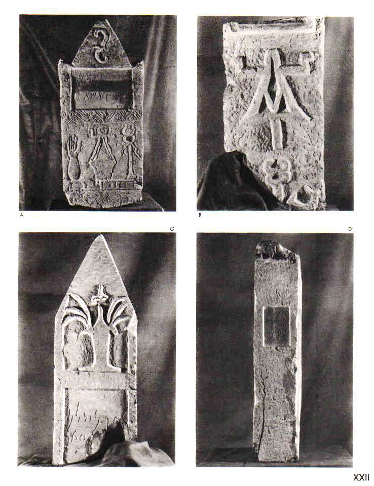 STELES PUNIQUES D'EL HOFRA (CONSTANTINE)