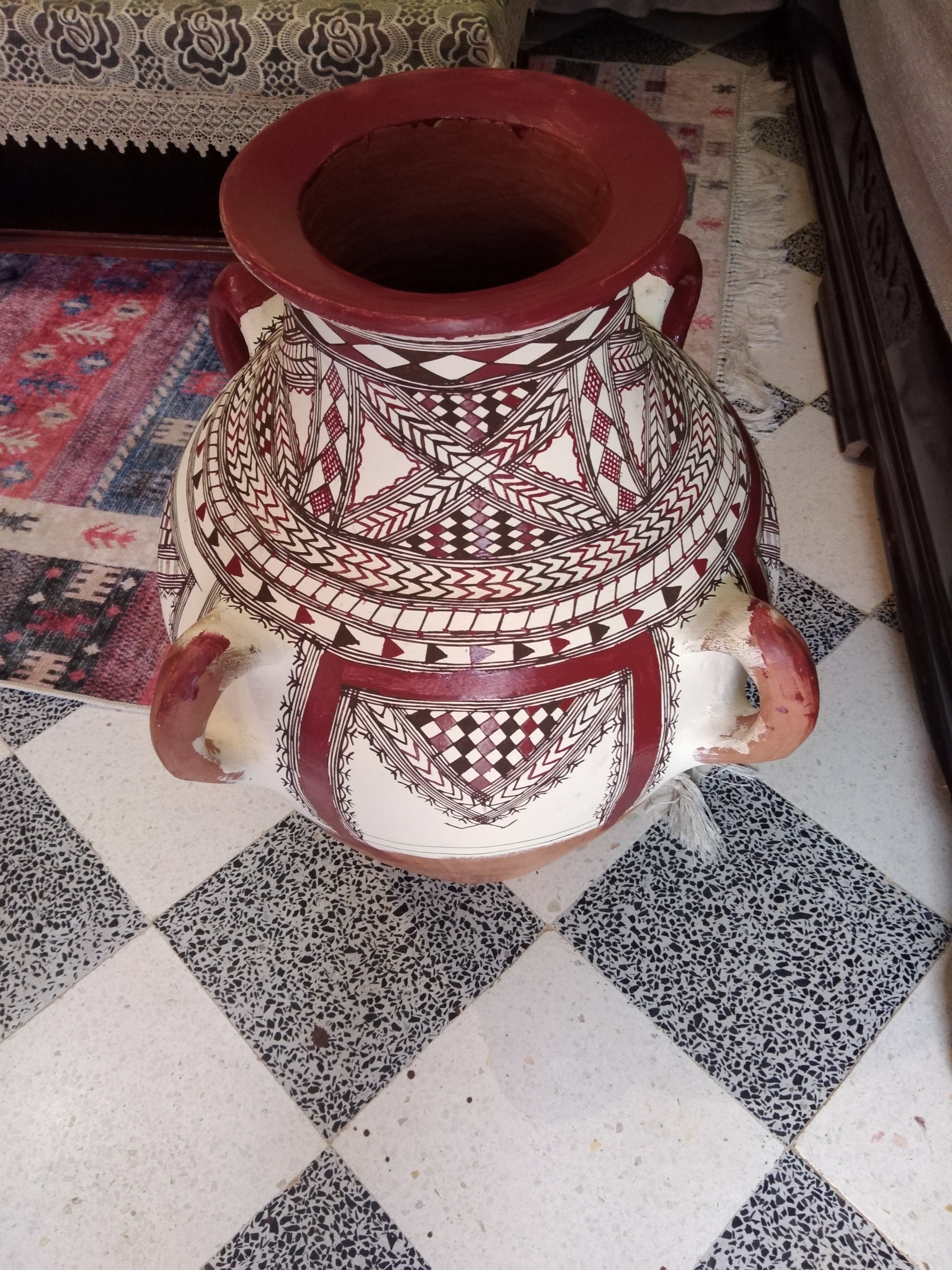 L'Œuvé en cours de ma Sœur L'wisa .