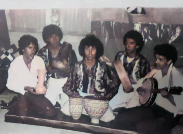 Le groupe Hassnaoua des années 70