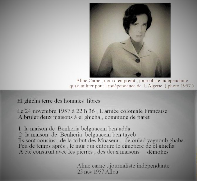 la  famille  Benheria  à  Elghicha  pendant  l occupation  coloniale  en Algérie