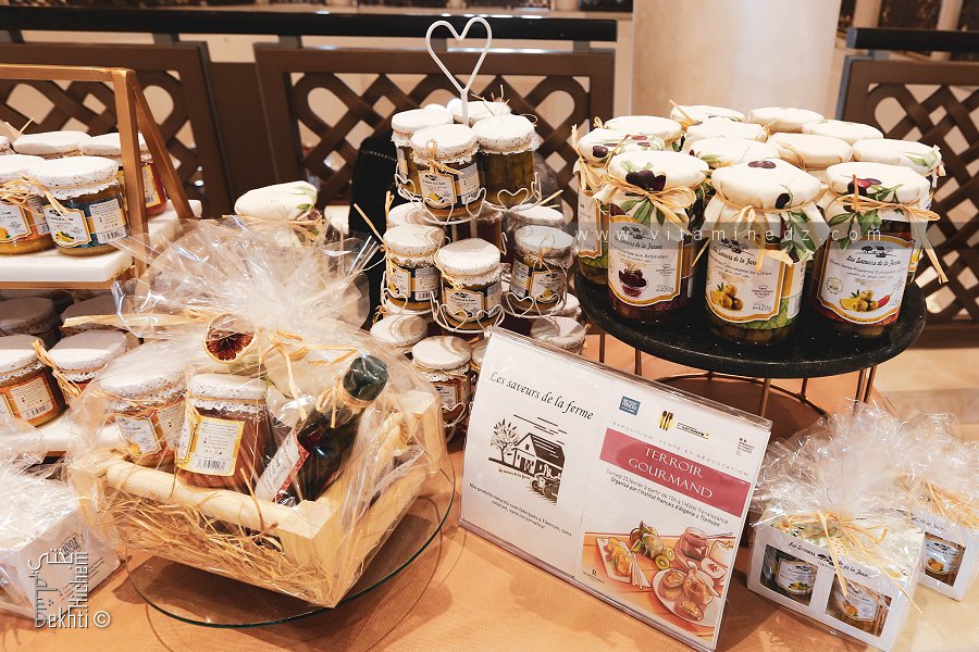 Les saveurs de la ferme participant à l'exposition/vente 