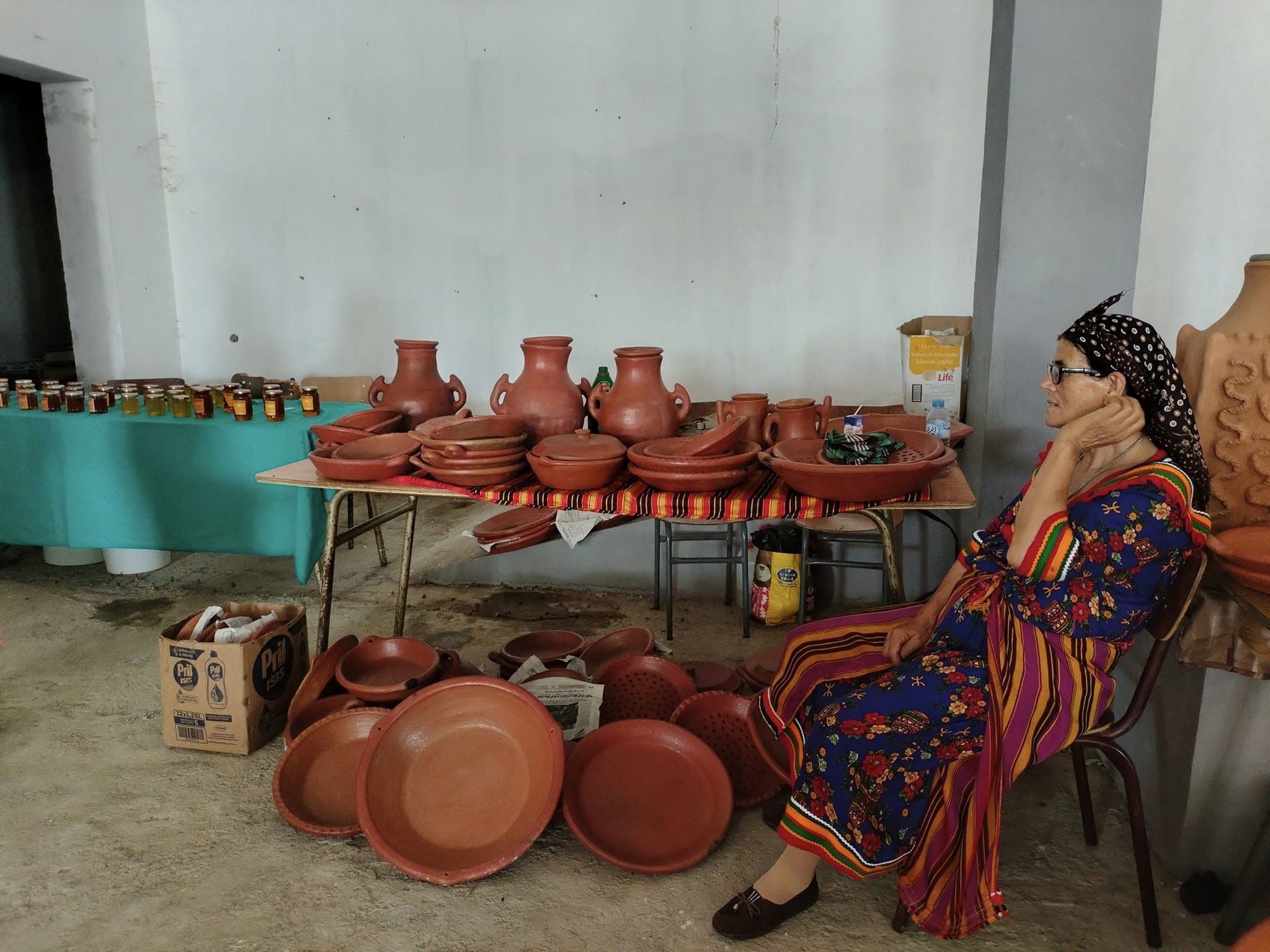 5ème édition du salon national de la poterie d AIT KHEIR commune ait khelili,