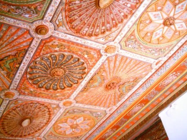 Dar Essof (Casbah Alger) Plafond de la salle à manger