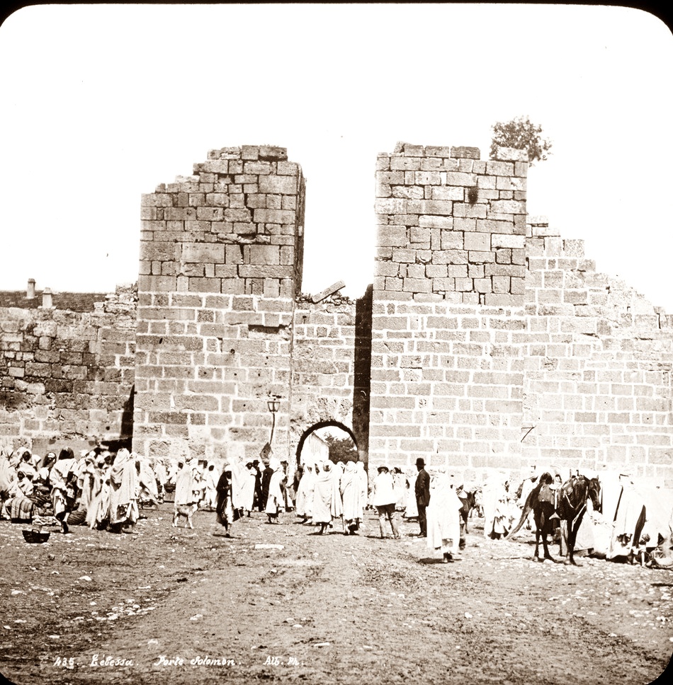 Porte de Solomon - Mur de la citadelle byzantine de Tebessa (Thevest)