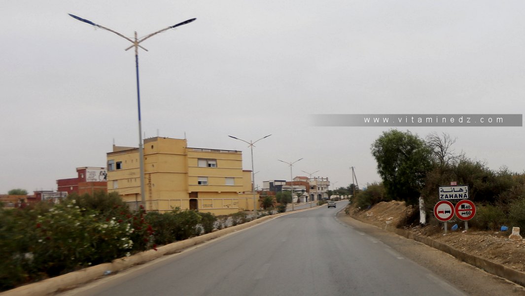 Entrée du village de Zahana (Ex sainte Lucie)