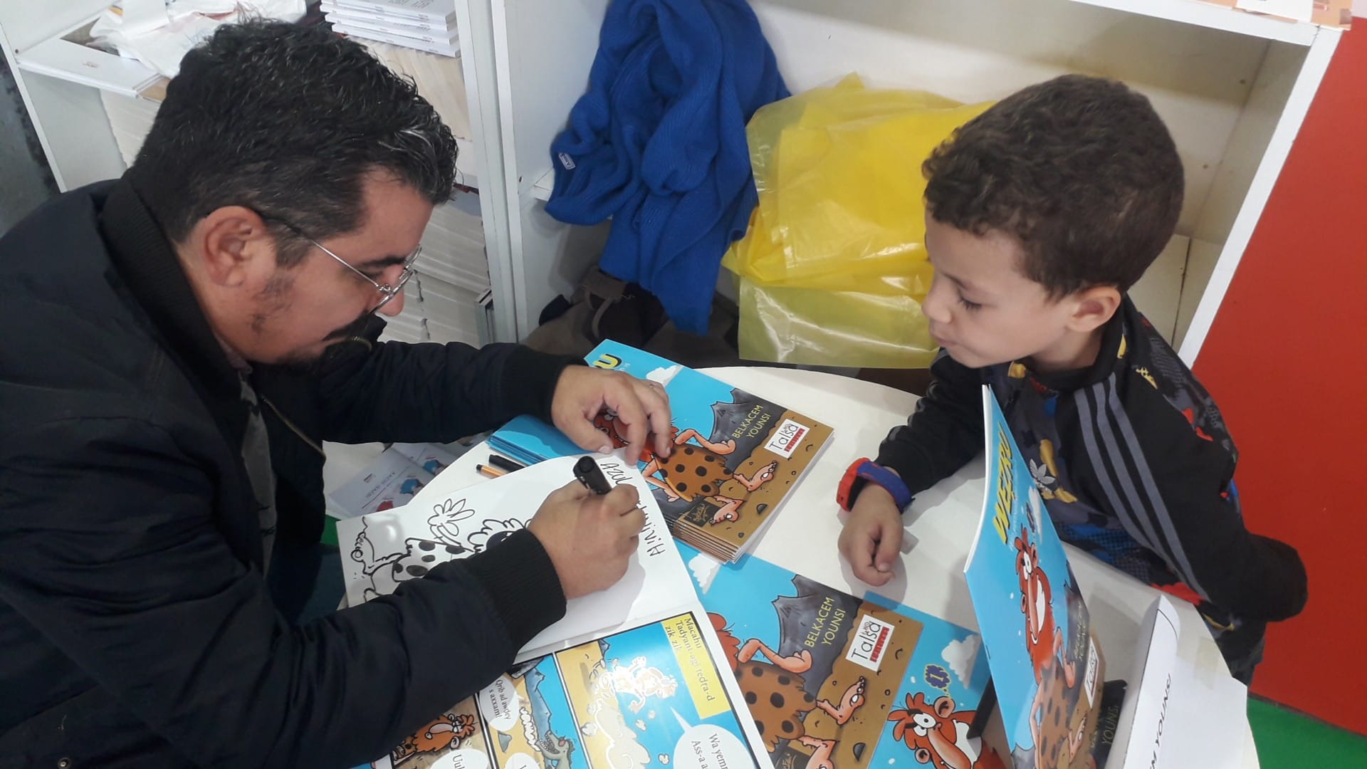 caricaturiste Belkacem YOUNSI