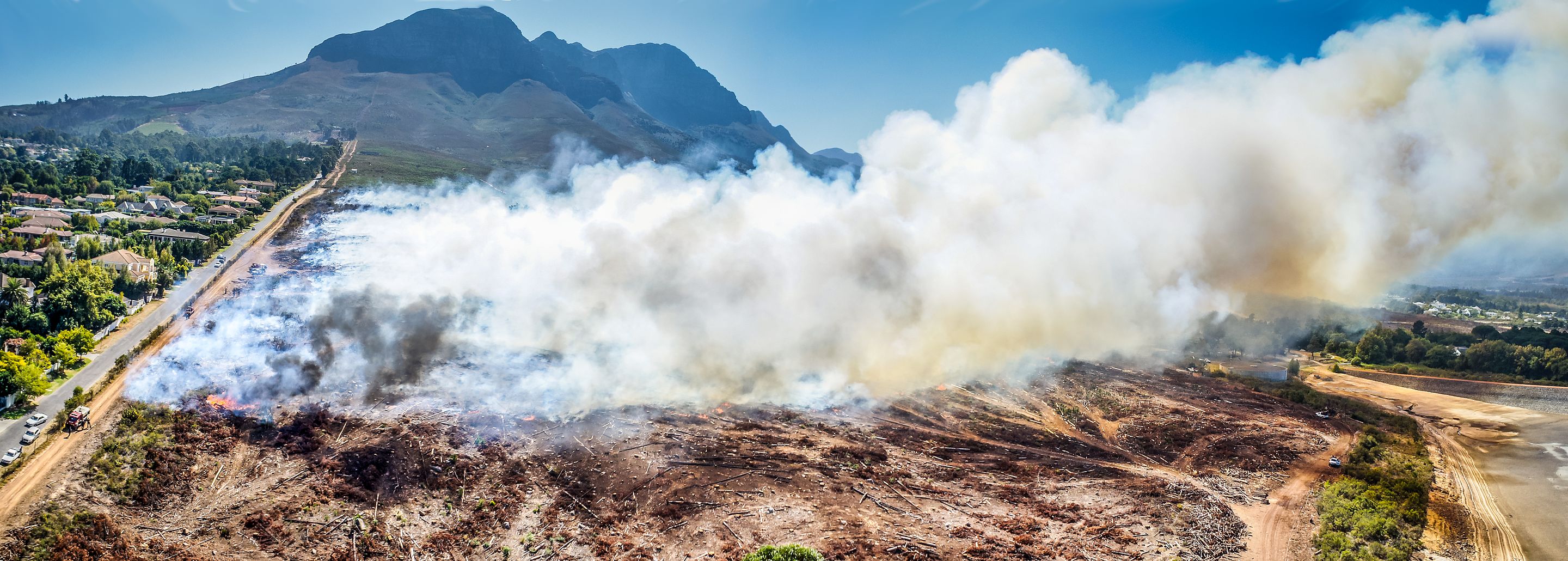 Planète (Afrique du Sud/Afrique) - Brûlage contrôlée