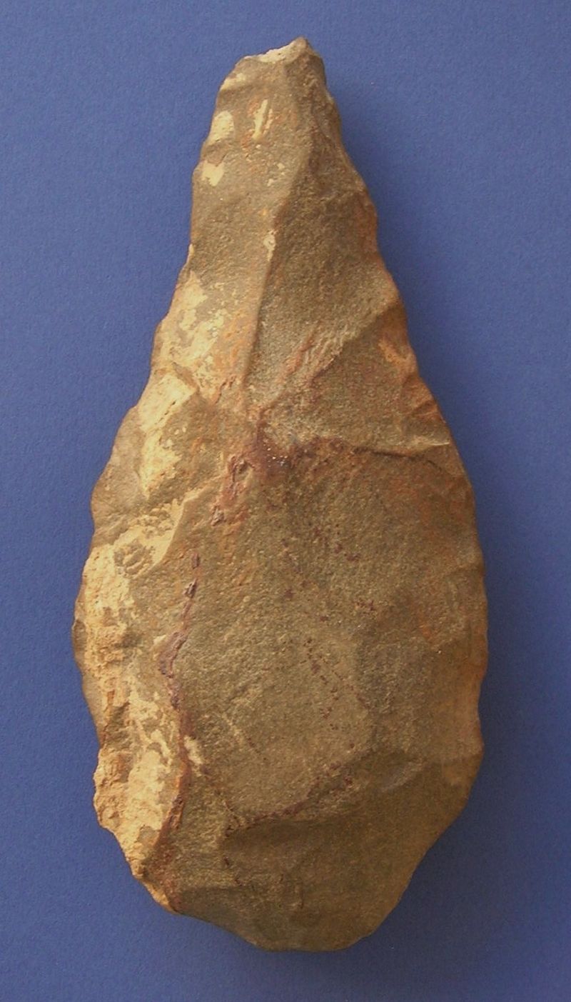 Biface trouvé à Sour El-Ghozlane (22 cm)