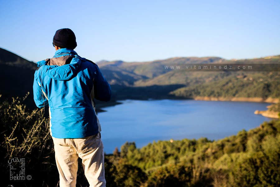 Le barrage du Hamiz est construit à 35 km au SE d'Alger