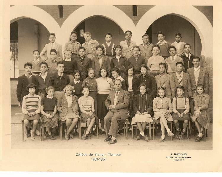 Classe 1953-1954 de Slane Tlemcen