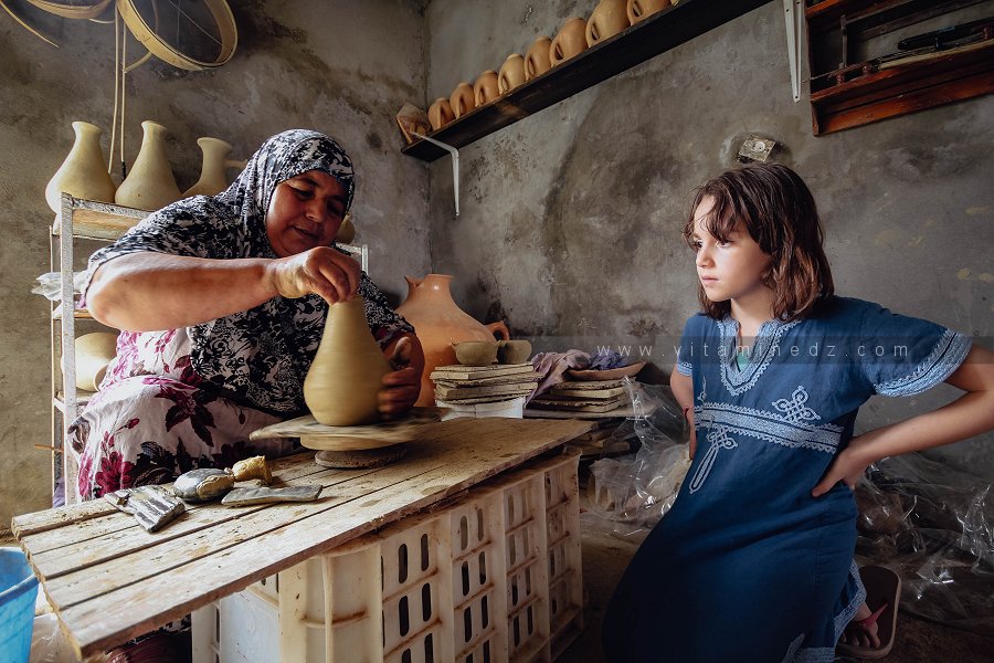 Poterie de Bider et transmission