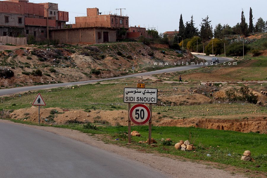 Entrée du village de Sidi senoussi سيدي سنوسي (Sidi Abdelli, Tlemcen)