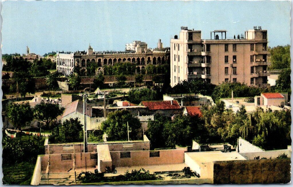 ALGERIE - TLEMCEN - la caserne des gardes mobiles