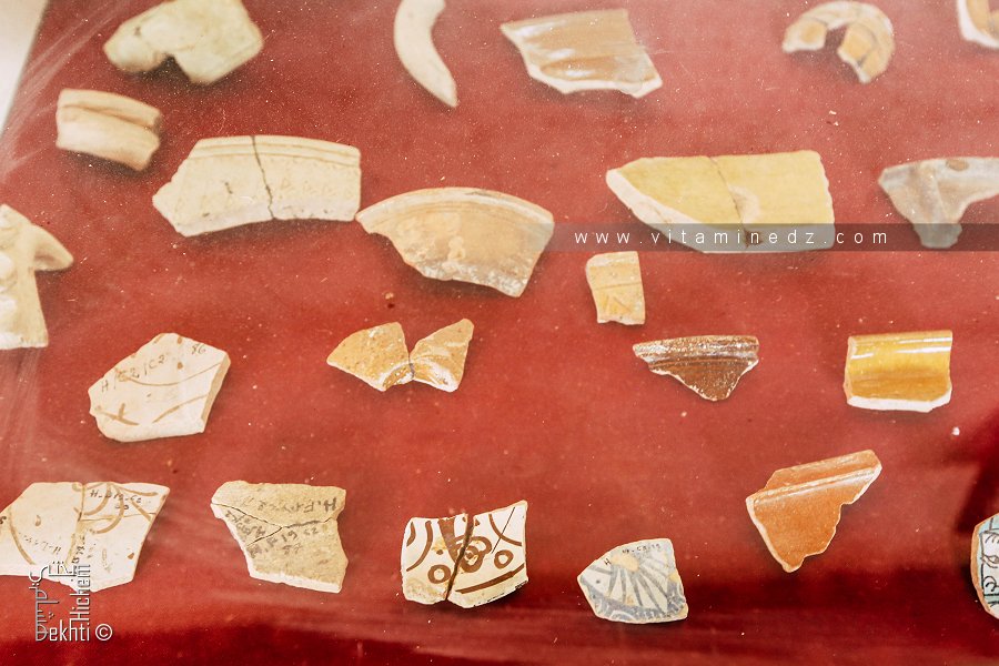 Musée de Honaïne : Fragments de poterie