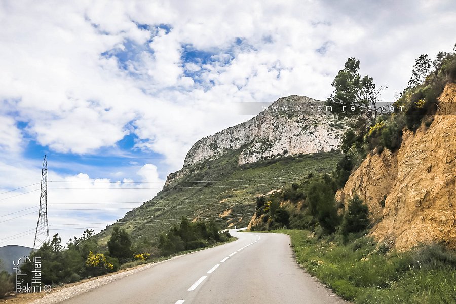 Djebel Tadjera en venant de Honaïne