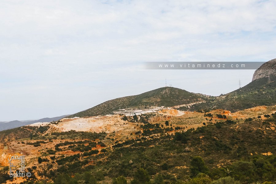 Carrière de dérivés de marbre de Honaine (Tlemcen)