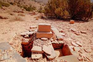 Cimetière d'un régiment d'Afrique de l'armée française