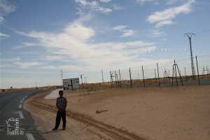 RN16 vers El Oued, à gauche Belghit