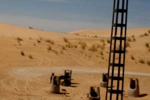 Puits sur la RN16 menant à El Oued