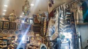 ALGER : Magasin de produits d'artisanat algériens