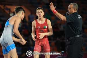 ‏البطولة العربية للمصارعة - الاردن مصارعة حرة تحت 17 سنة