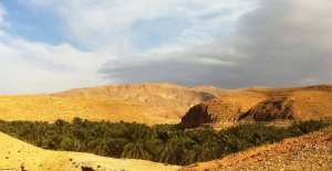Oasis de Himsounine ou M'Chounech, la perle des Aurès (Algérie)