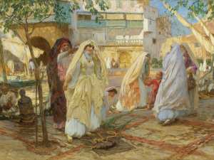 Après la fête sur le port d'Alger