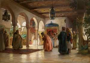 Palais de Consatntine, Réception d'un Ambassadeur